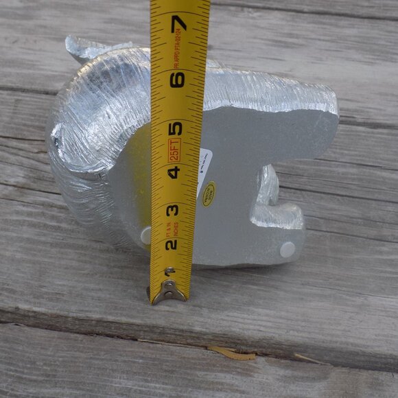 SITTING ELEPHANT TRUNK UP AFRICAN HOME DECOR, * - Picture 7 of 8